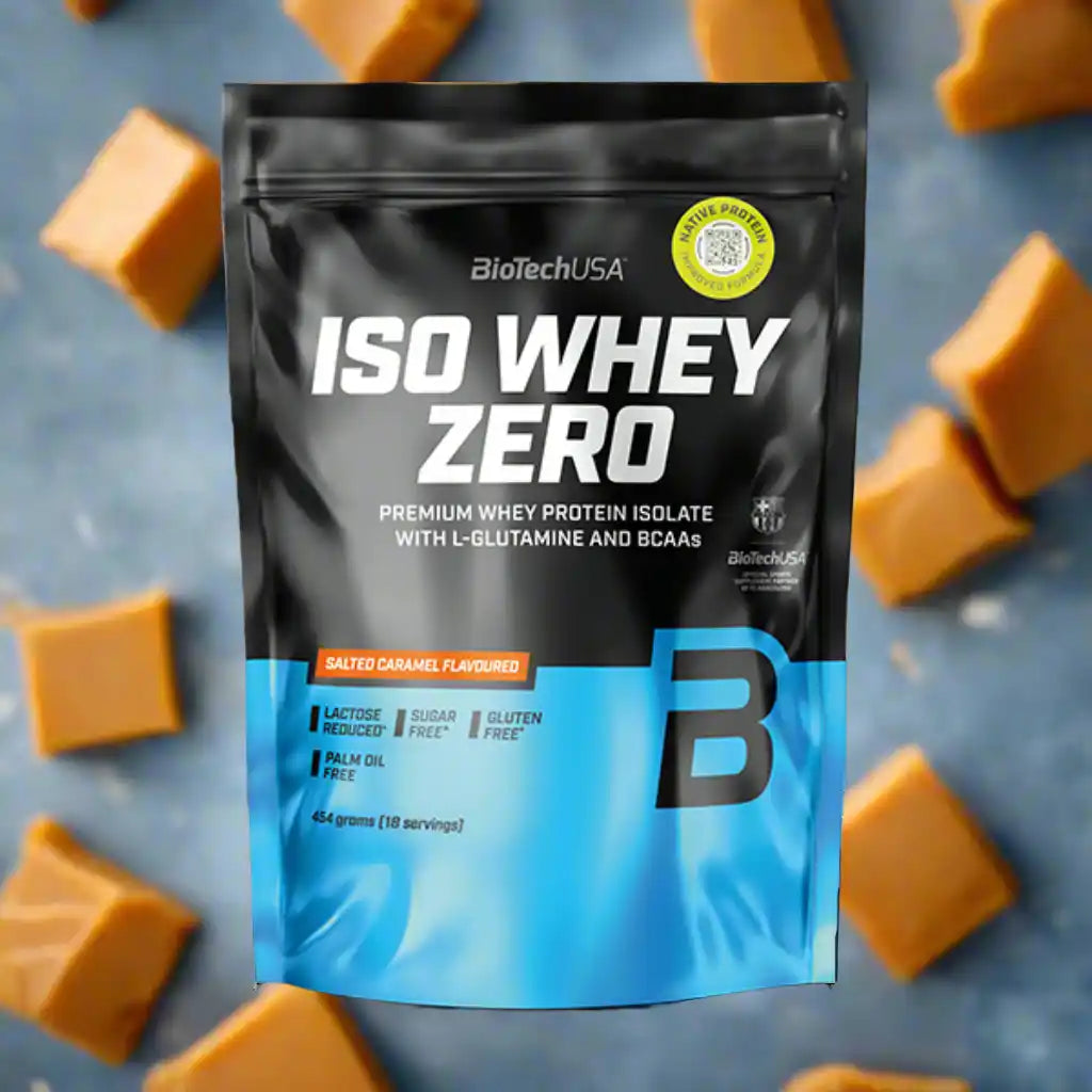 BioTech USA Iso Whey Zero Protein Pulver 454g