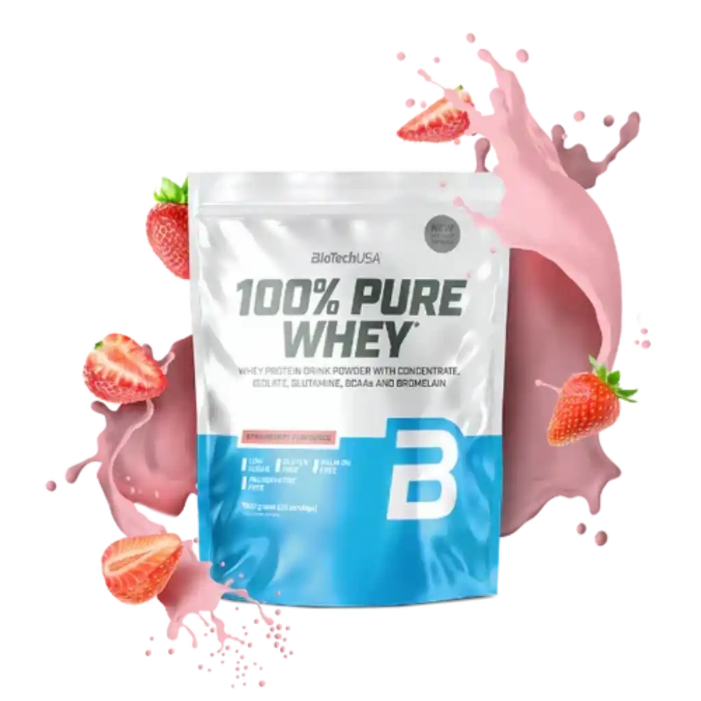 100% Pure Whey Protein Pulver 1000g
