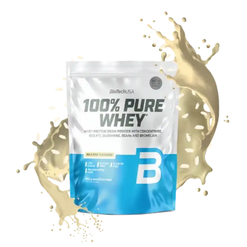 100% Pure Whey Protein Pulver 1000g