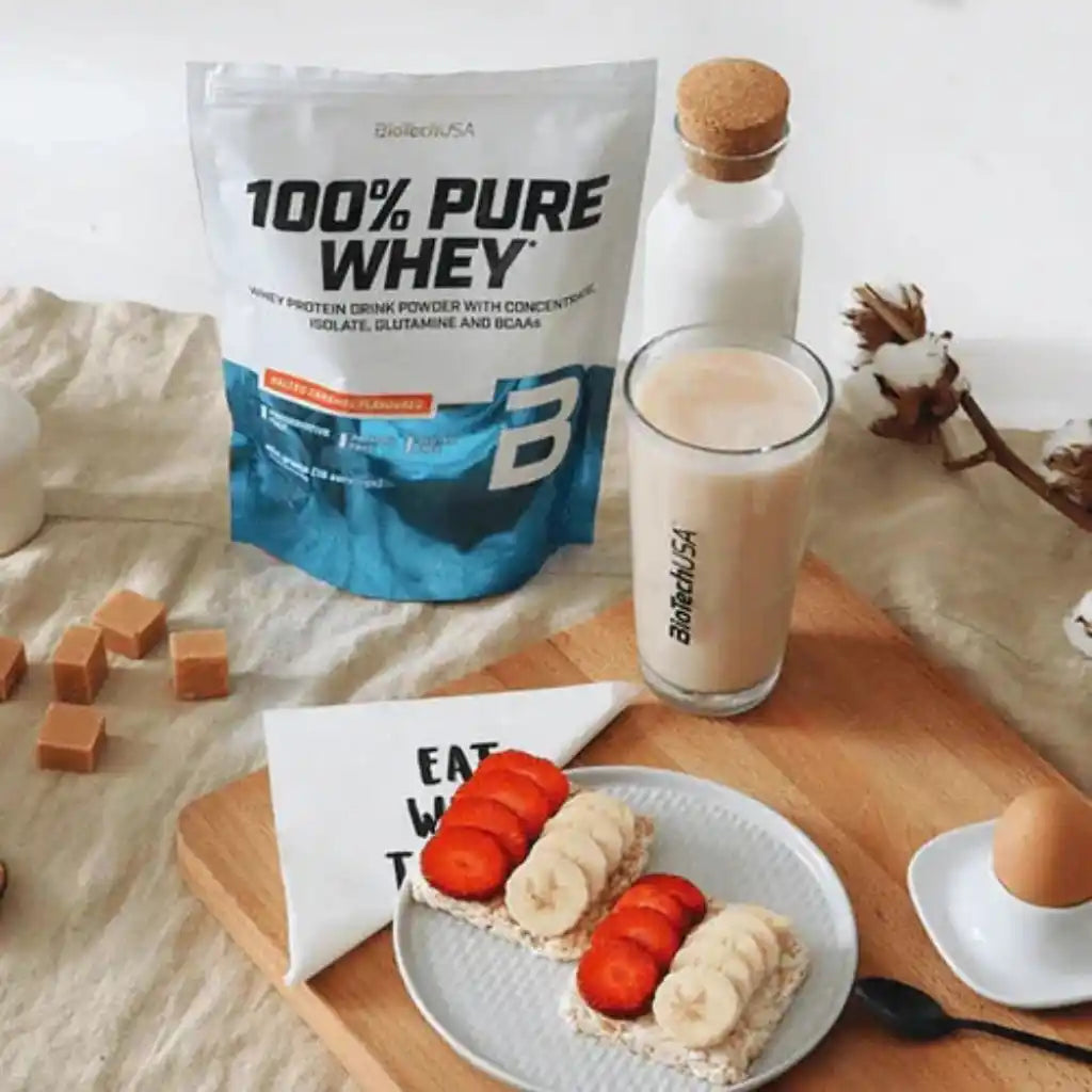100% Pure Whey Protein Pulver 1000g