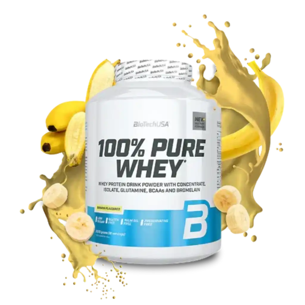 100% Pure Whey Protein Pulver 2270g