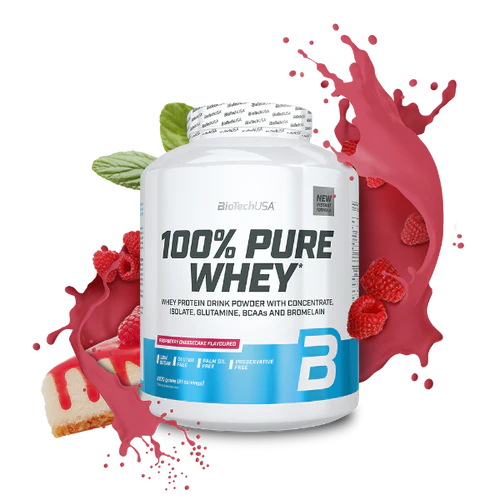 100% Pure Whey Protein Pulver 2270g - Supplement Support