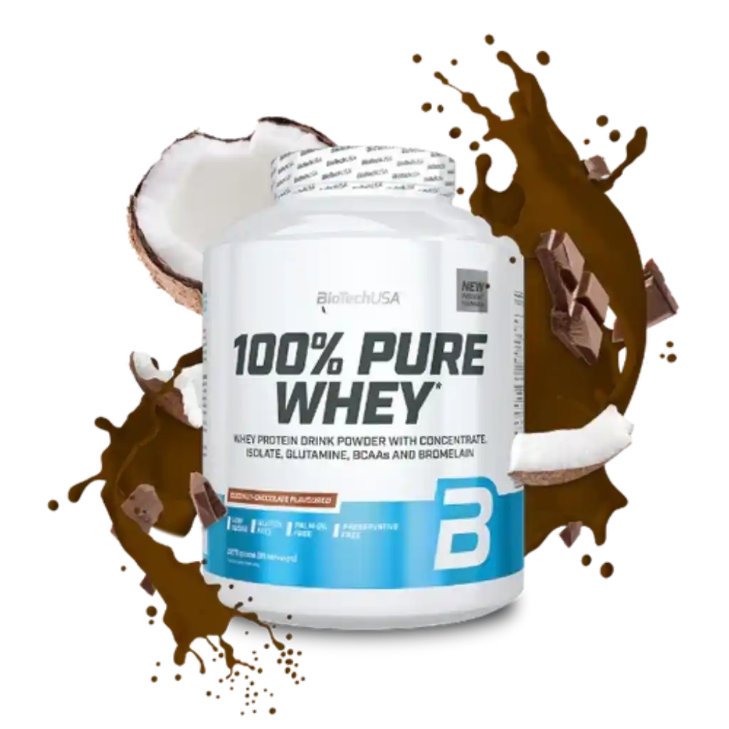 100% Pure Whey Protein Pulver 2270g