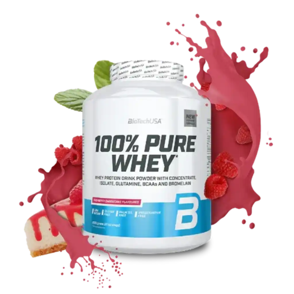100% Pure Whey Protein Pulver 2270g
