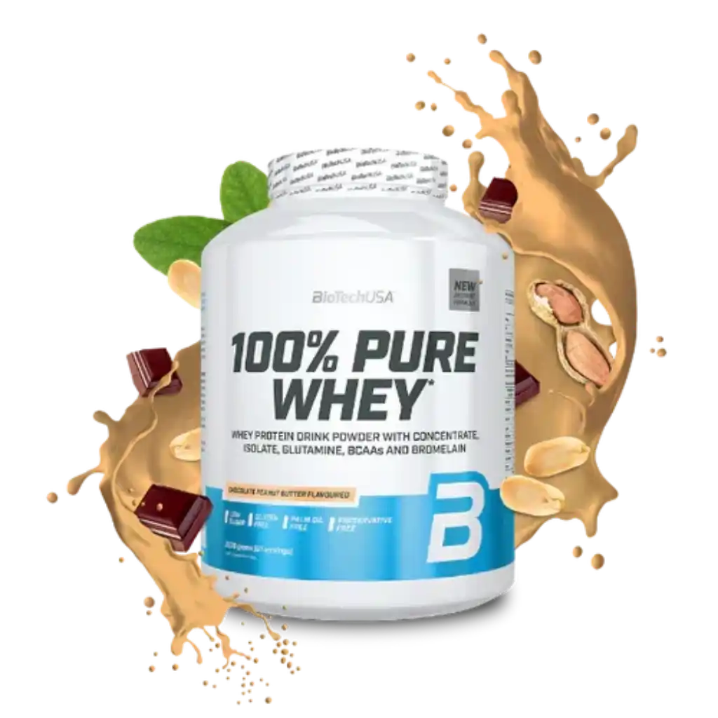 100% Pure Whey Protein Pulver 2270g