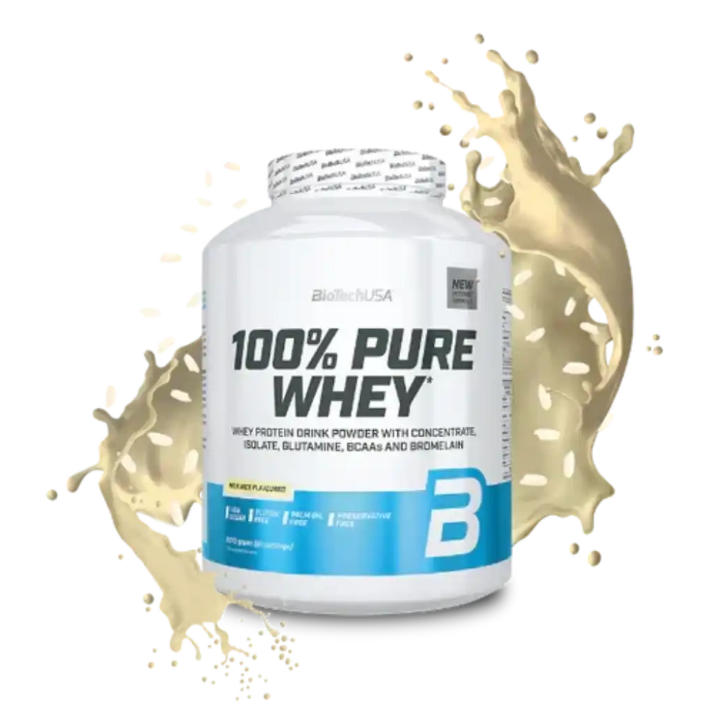 100% Pure Whey Protein Pulver 2270g