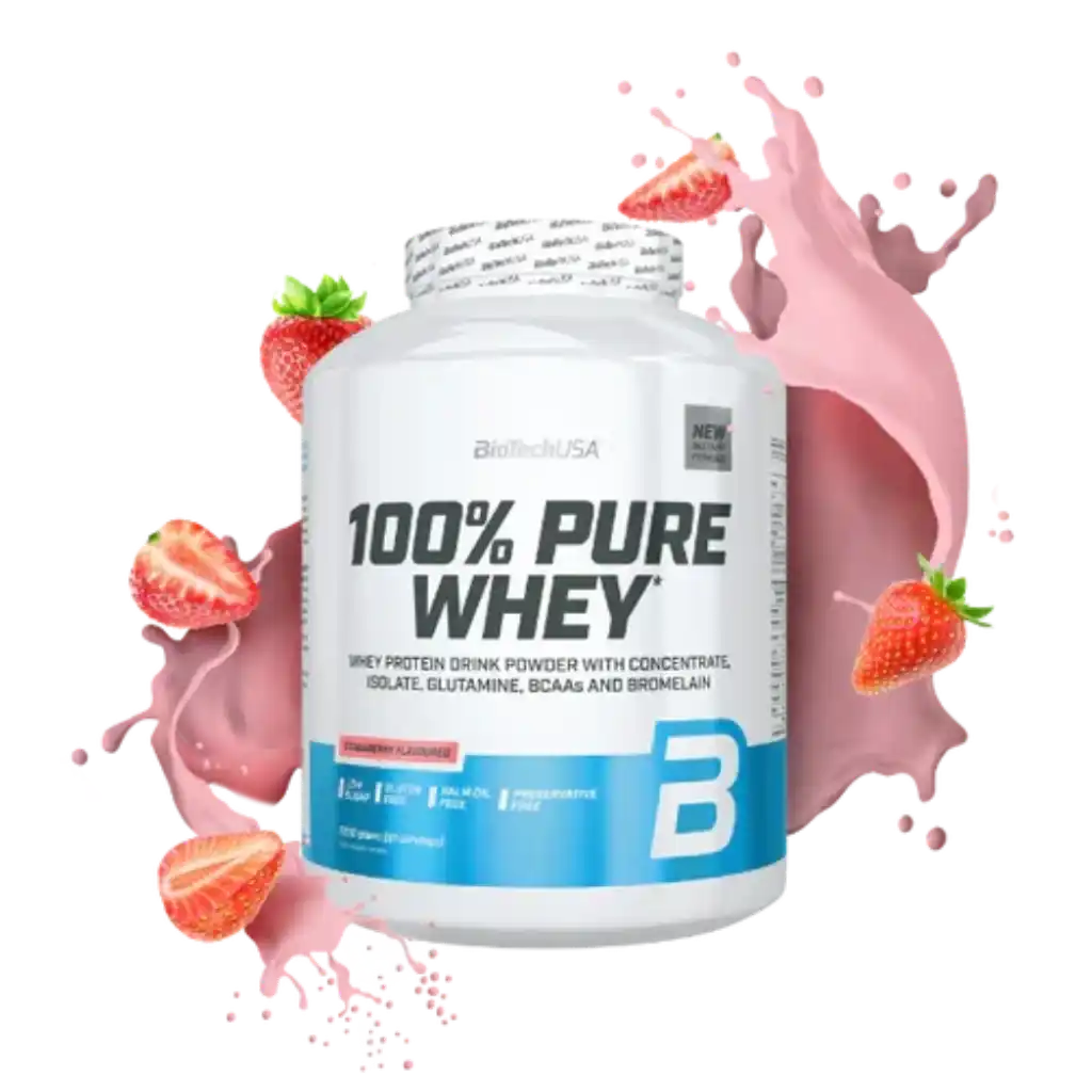 100% Pure Whey Protein Pulver 2270g