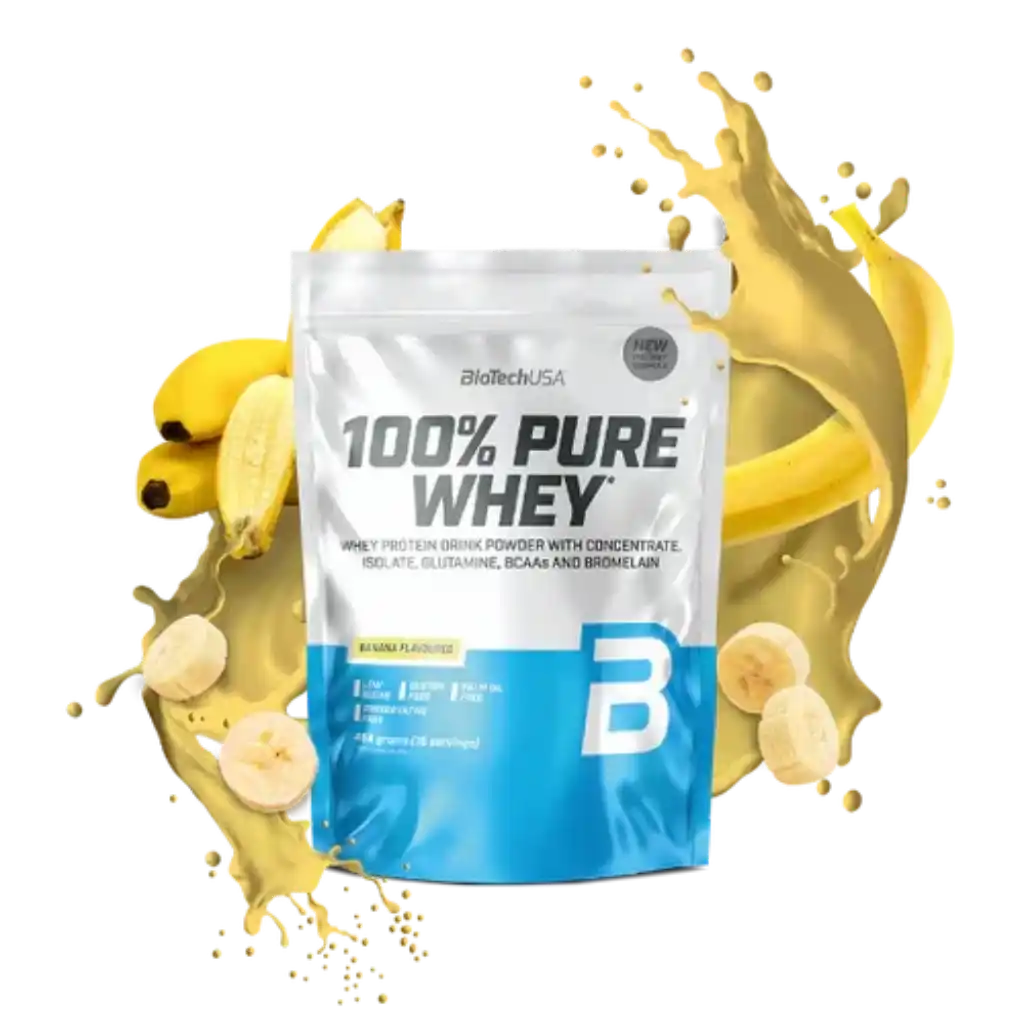 100% Pure Whey Protein Pulver 454g