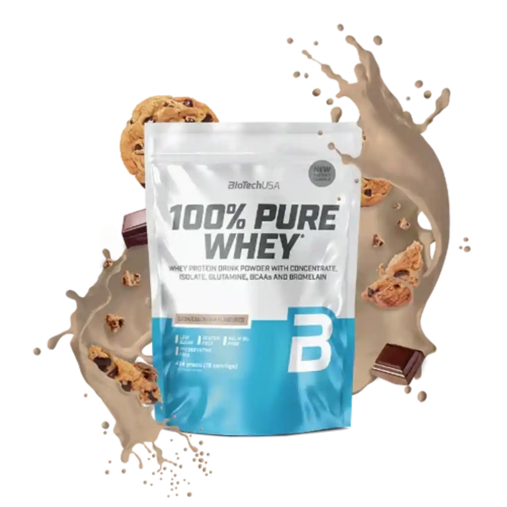 100% Pure Whey Protein Pulver 454g