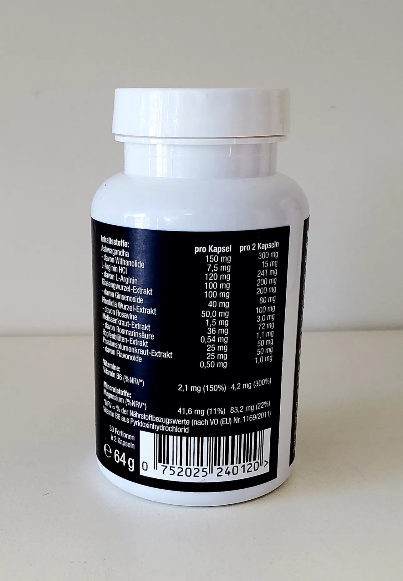 Stress Forte 60 Kapseln von Supplement Support