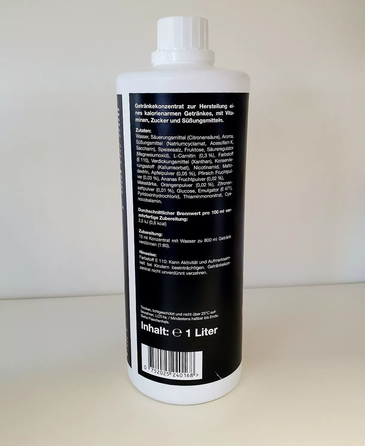 1000ml Sirup 1:80 von Supplement Support