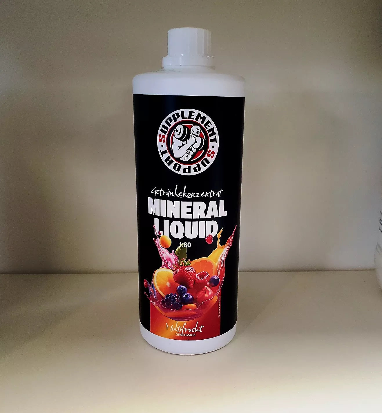 1000ml Sirup 1:80 von Supplement Support