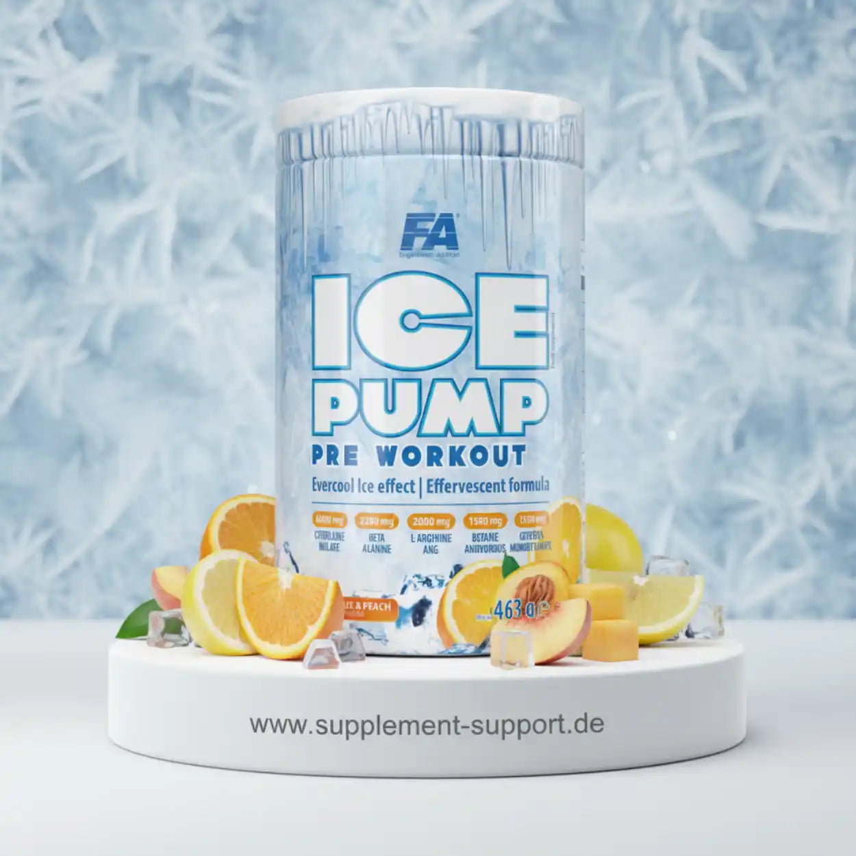 ICE Pump Pre Workout Booster 463g