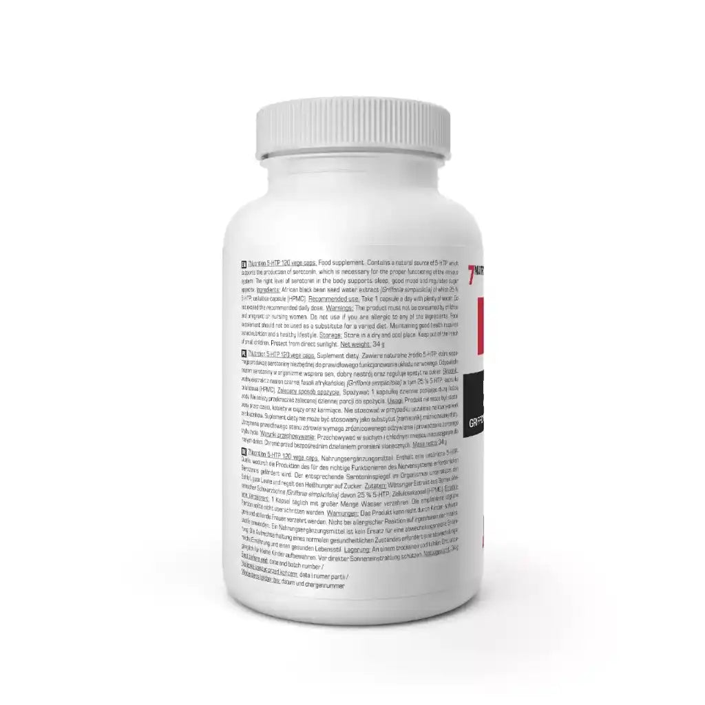 7Nutrition 5-HTP 200 mg, 100 Kapseln - Supplement Support