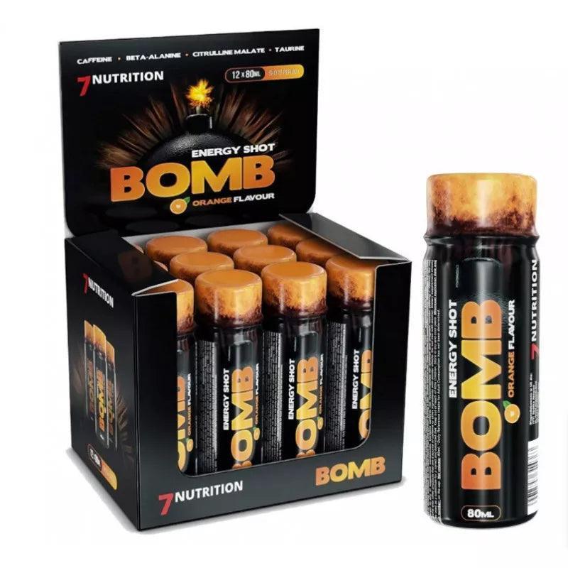 7Nutrition Bomb Energy Pre Workout Booster Shot 12x80ml - Supplement Support