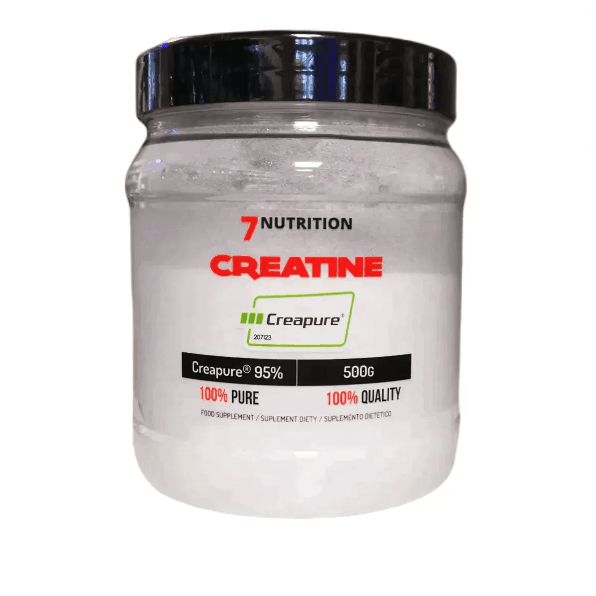 7Nutrition Creapure® 500g - Supplement Support