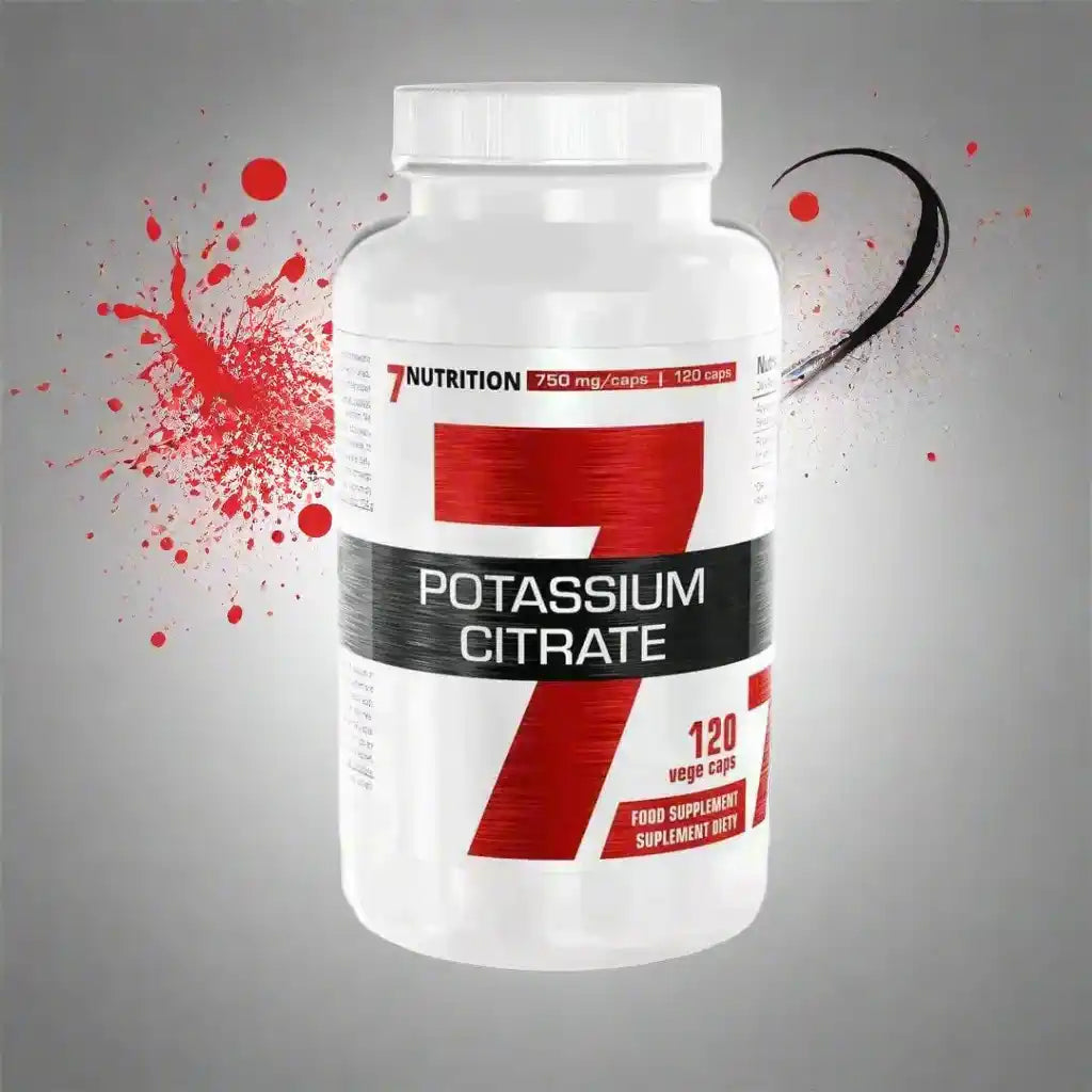 7Nutrition Kalium Citrat 120Kap. - Supplement Support