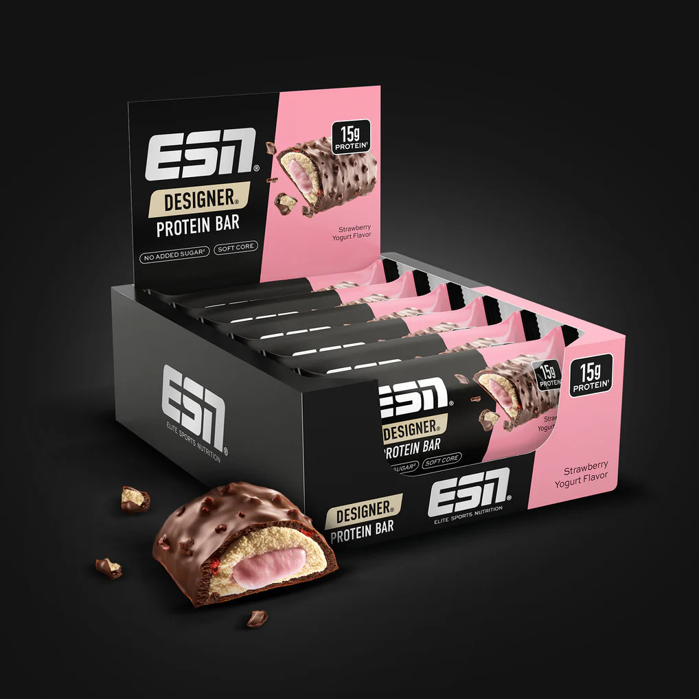 ESN DESIGNER BAR BOX, 12 RIEGEL Á 45G - Supplement Support