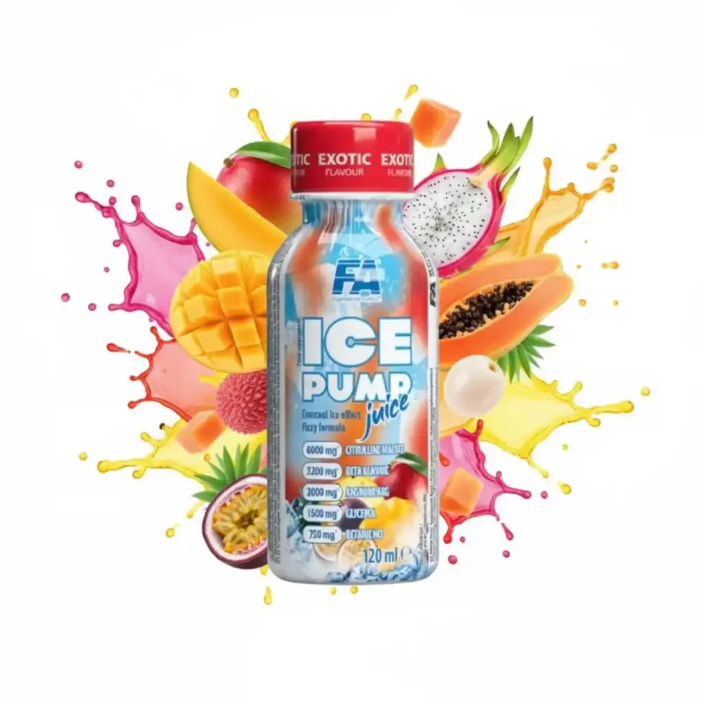 FA Nutrition ICE PUMP Shot Pre Workout Booster 120ml - Supplement Support