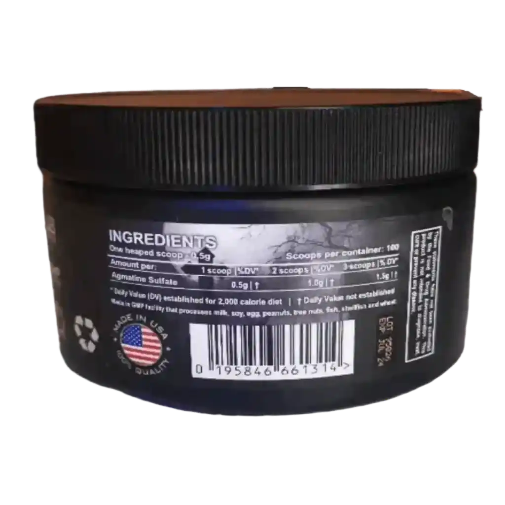 Agma-tin 50g Pre Workout Pump Booster