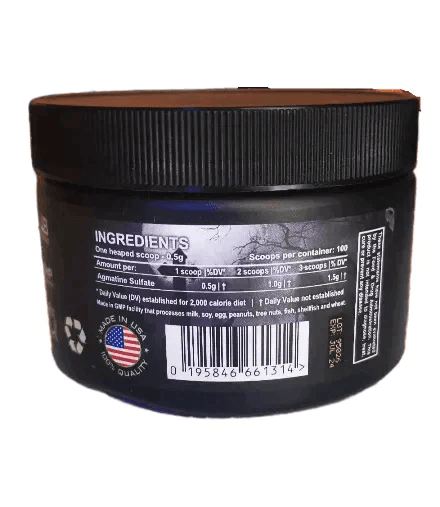 Agma-tin 50g Pre Workout Pump Booster - Supplement Support