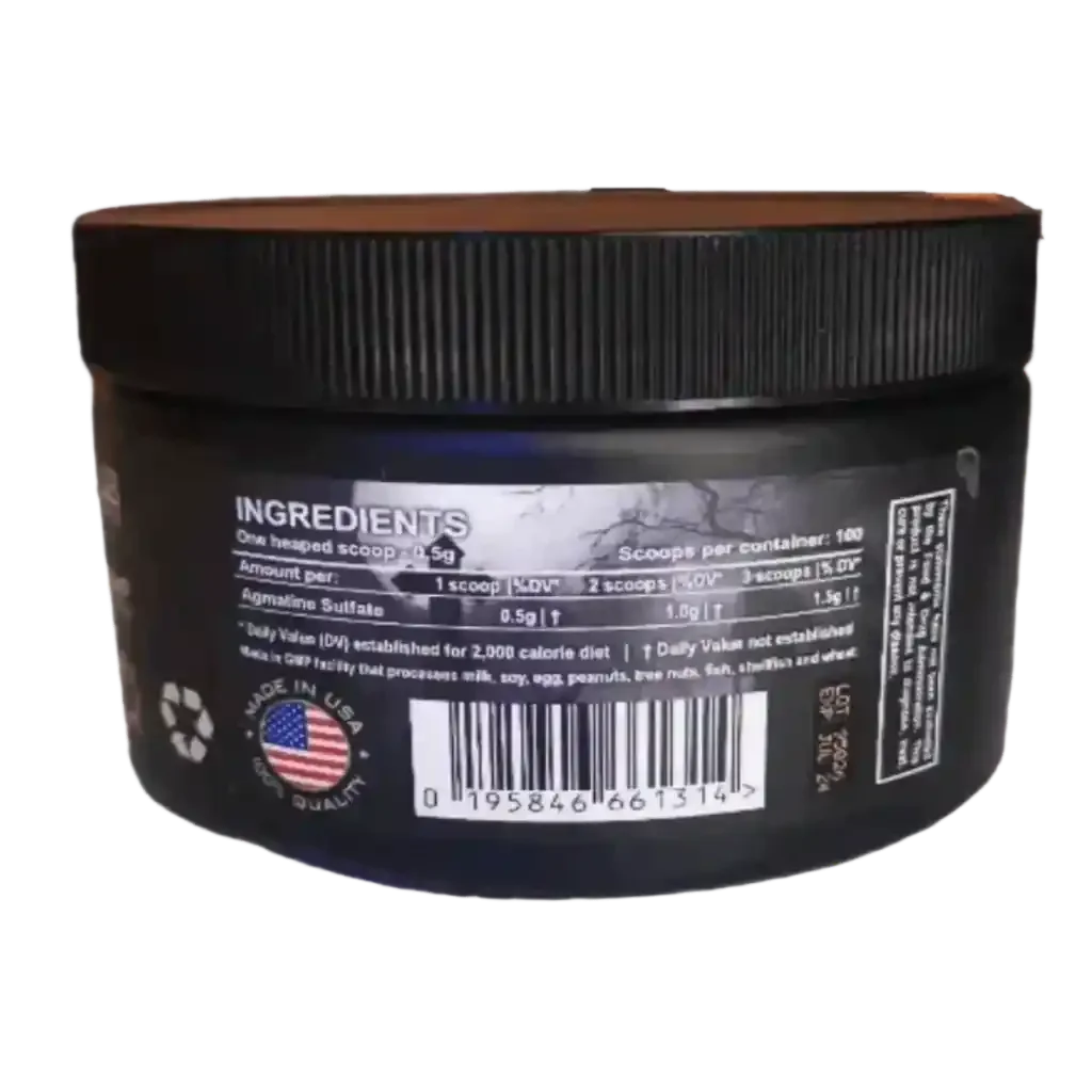 Agma-tin 50g Pre Workout Pump Booster - Supplement Support