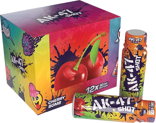AK47 Pre Workout Booster SHOT, 12x80ML - Supplement Support