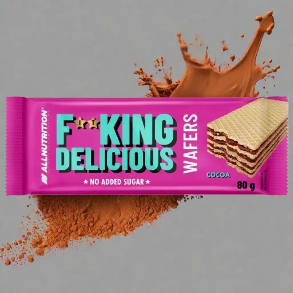 ALL Nutrition F**KING DELICIOUS Wafers 80g - Supplement Support