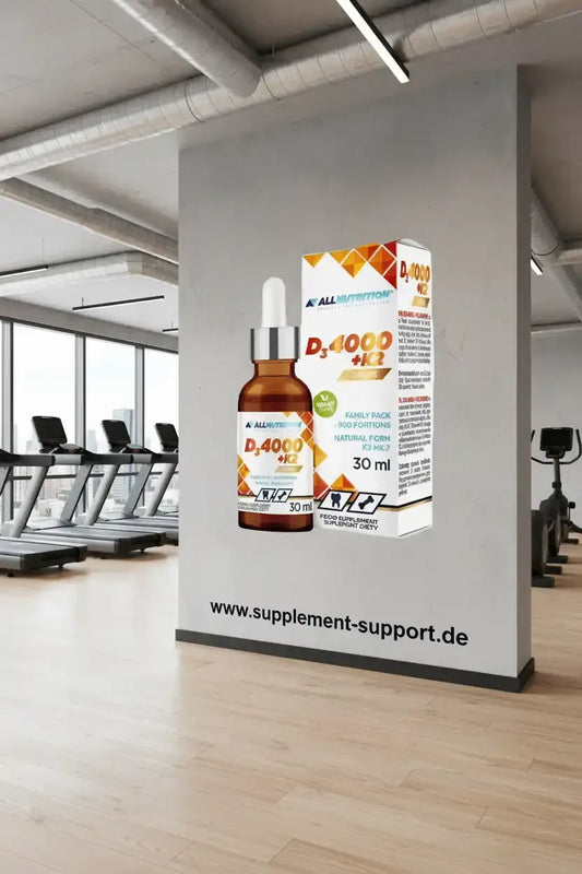 ALL NUTRITION® VITAMIN D3 4000 + K2 Tropfen 30ml - Supplement Support