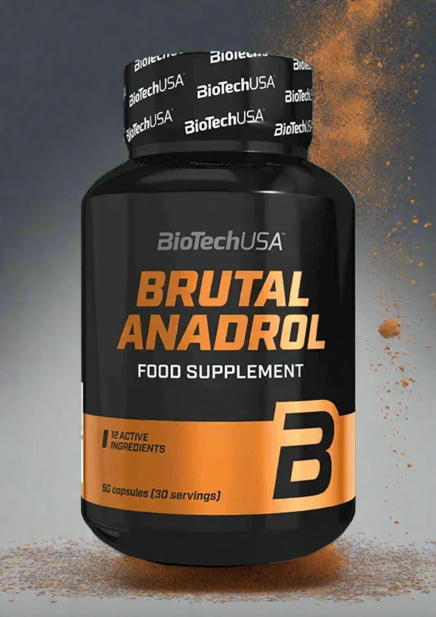 BioTech USA Brutal Anadrol Test - Booster 90 Kaps. - Supplement Support