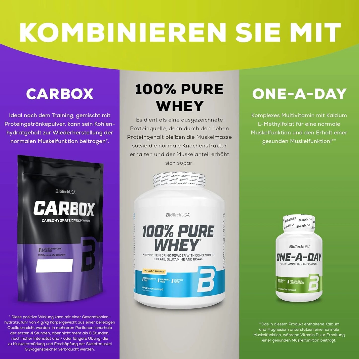 BioTech USA Creatin 500g - Supplement Support