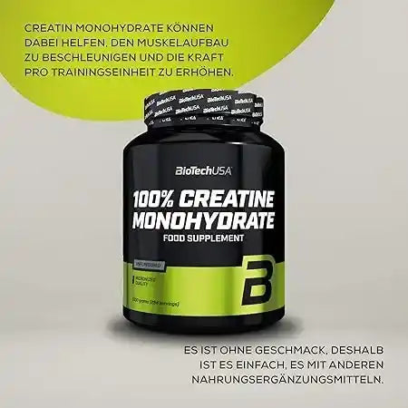 BioTech USA Creatin 500g - Supplement Support