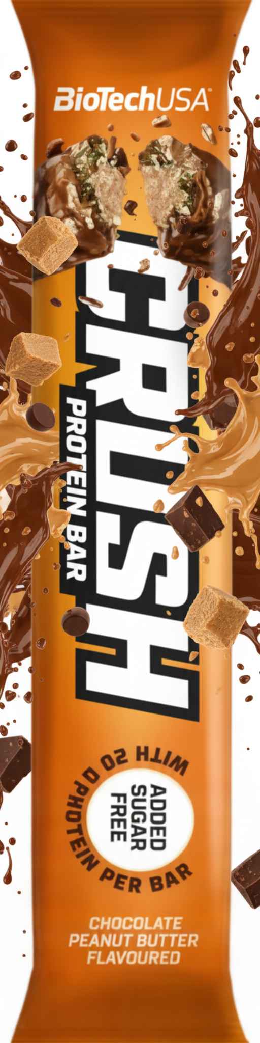 BioTech USA Crush Protein Bar 12x64g - Supplement Support