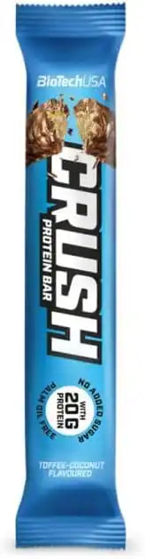 BioTech USA Crush Protein Bar 12x64g - Supplement Support