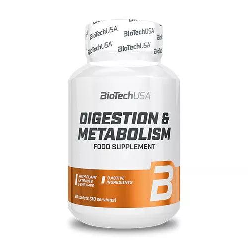 BioTech USA Digestion & Metabolism 60 Tabletten - Supplement Support