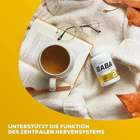 BioTech USA GABA - 60 Kapseln 500mg - Supplement Support
