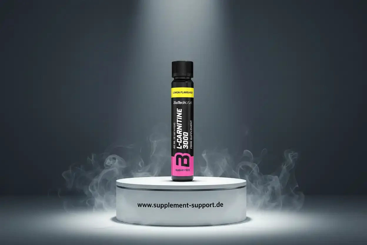 L-Carnitin 3000 mg Flasche, zuckerfrei, Zitronengeschmack, Nahrungsergänzungsmittel für Sportler
