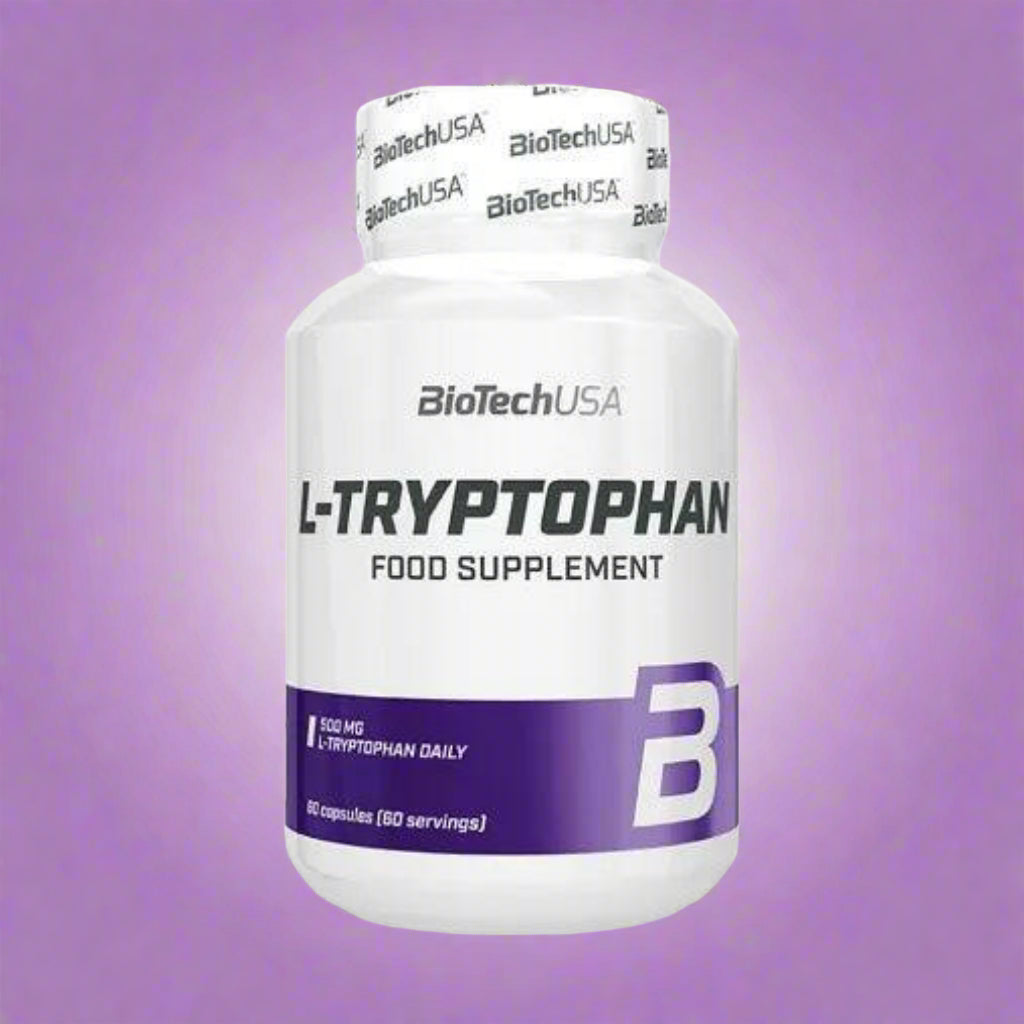 BioTech USA L-Tryptophan 500mg - Supplement Support