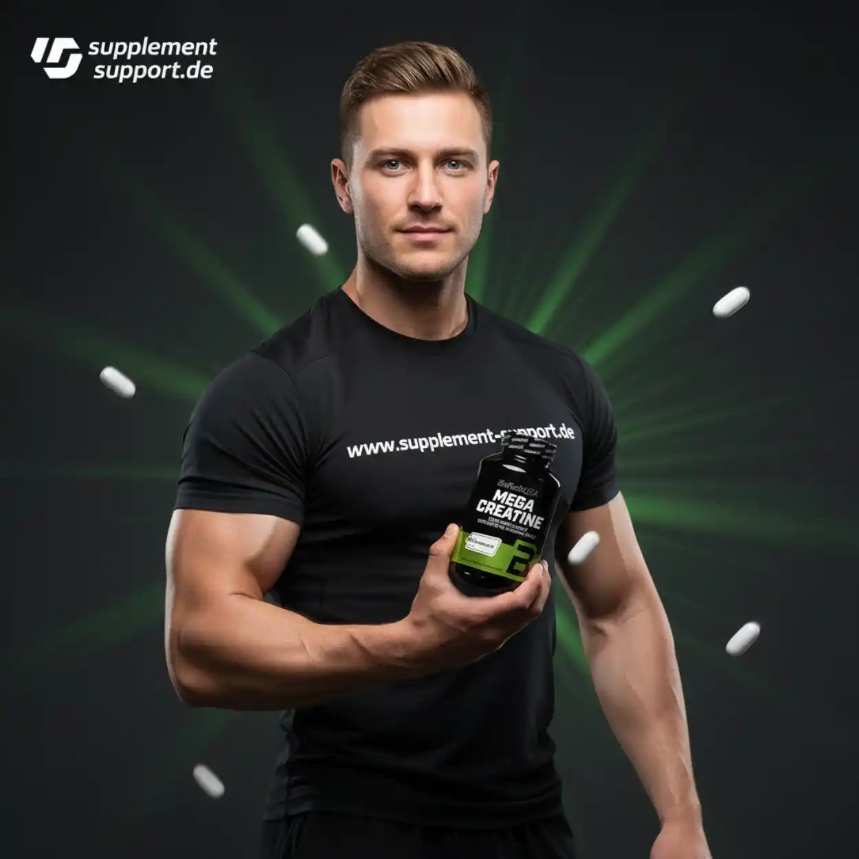 Biotech USA Mega Creatine 120 Megakapseln