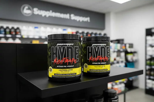 ProSupps HYDE Nightmare Pre-Workout in Lightning Lemon Geschmack, präsentiert im Supplement Support Store