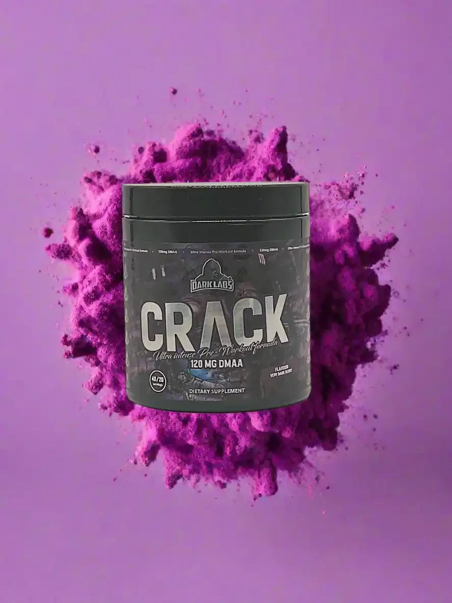 CRACK US Hardcore Pre Workout Booster 340g - Neue Version - Supplement Support