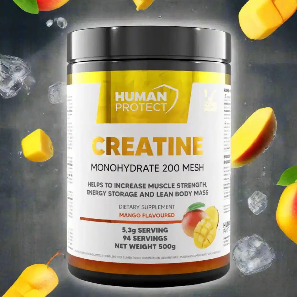 Creatine Monohydrate 500g mit Geschmack - Supplement Support