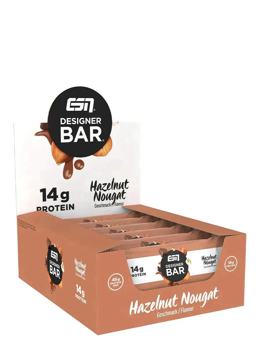 ESN DESIGNER BAR BOX, 12 RIEGEL Á 45G - Supplement Support