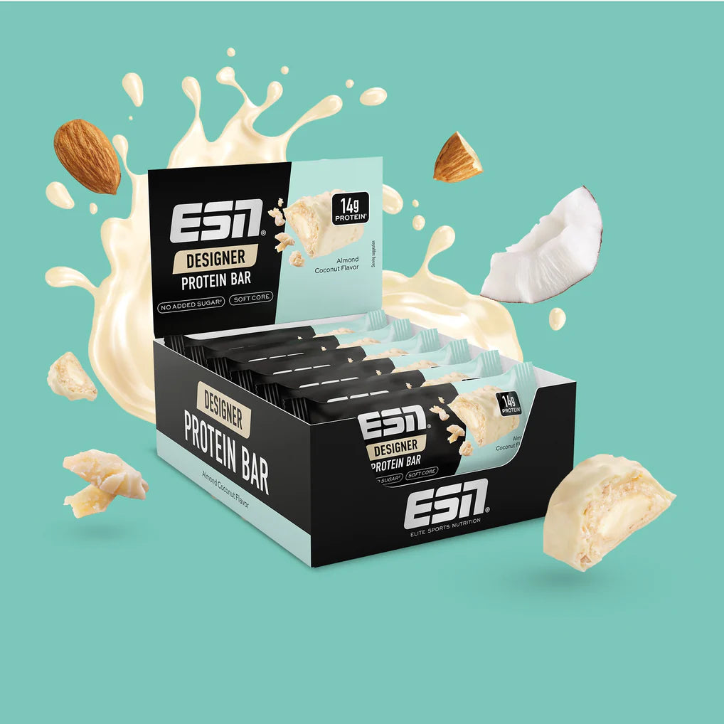 ESN DESIGNER BAR BOX, 12 RIEGEL Á 45G - Supplement Support