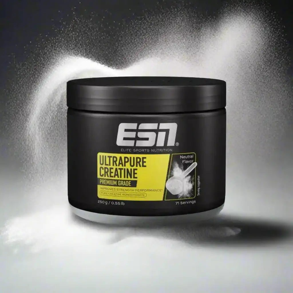 ESN Ultrapure Creatine Premium Grade, neutraler Geschmack, 250g für Stärke & Leistung