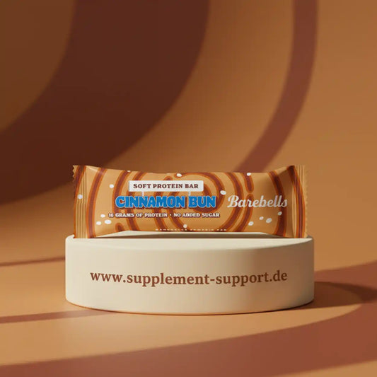 Soft Protein Bar Cinnamon Bun, 16g Protein, ohne Zuckerzusatz, ideal für Sportler und Fitness