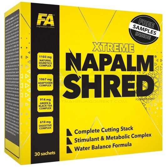 FA XTREME NAPALM SHRED 30Beutel - Supplement Support