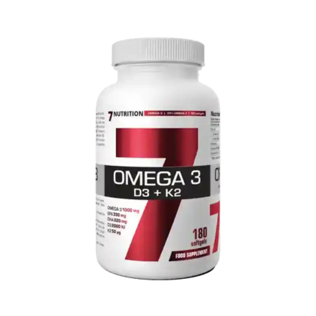 7Nutrition OMEGA 3 D3 + K2 180 softgels
