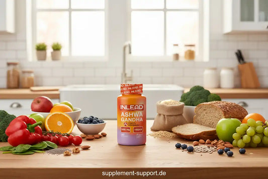 Inlead Ashwagandha KSM-66 120 Caps - Supplement Support