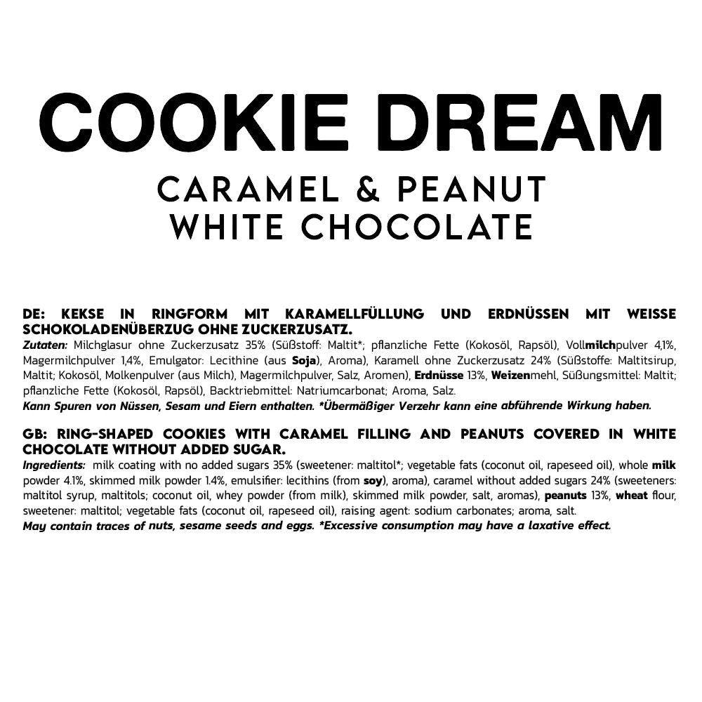 Inlead Cookie Dream Caramel & Peanut 125g - MHD 03.04.2025 - Supplement Support